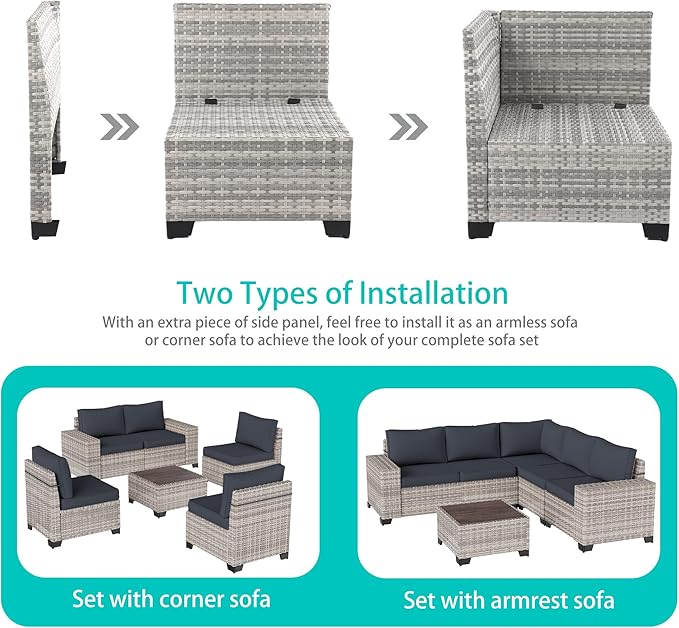 13-Piece Outdoor Patio Furniture Set - Image 2