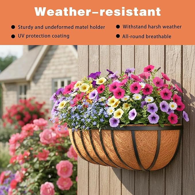 2 Pack 36" Railing Planter Window Box - Image 3