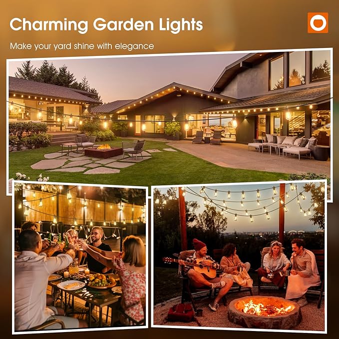 addlon 25FT LED Outdoor String Lights - Image 8