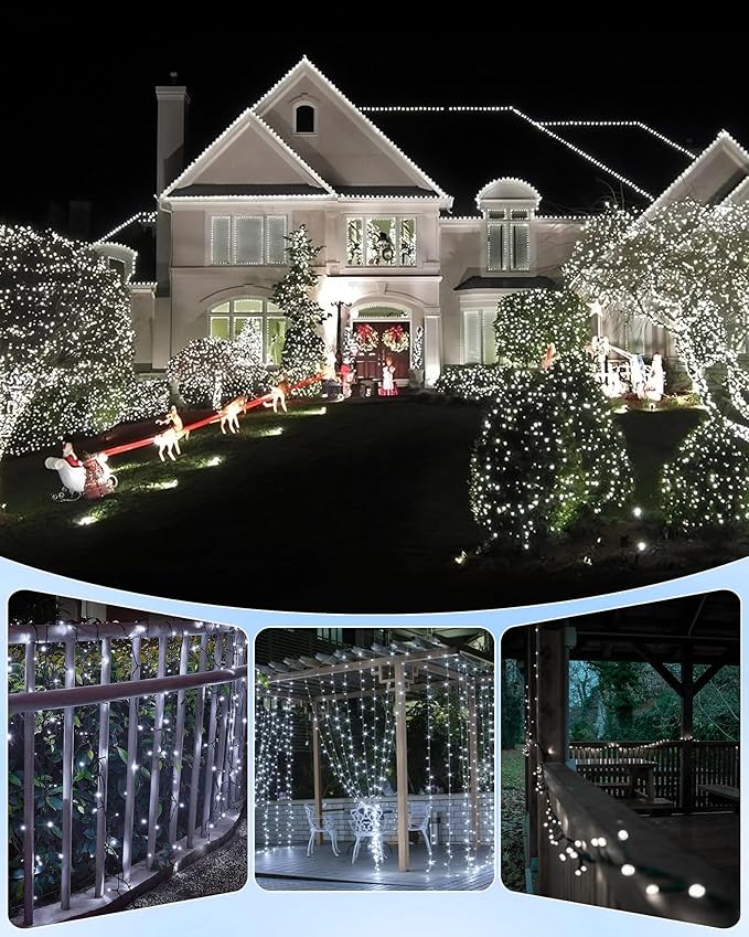 Brightown 2 Pack Solar String Lights - Image 7