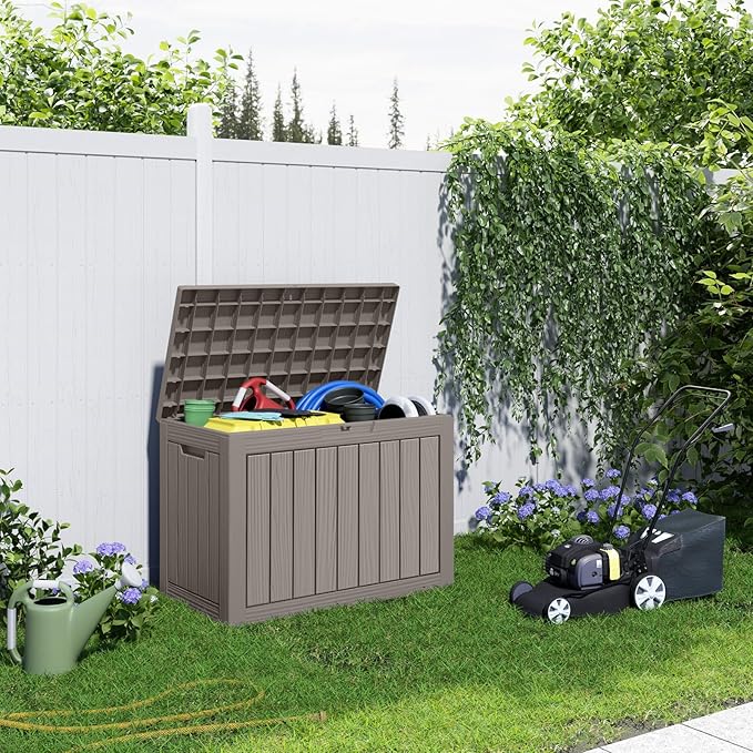 DRATO 45 Gallon Deck Box, Outdoor Storage Box - Image 3