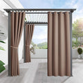 RYB HOME Patio Outdoor Curtains by RYBHOME