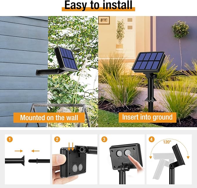 btfarm Solar String Lights for Outside - Image 6