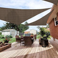 Patio Paradise 19' x 19' x 19' Sun Shade Sail Triangle Canopy Shade Cloth by Patio
