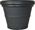 Tusco Products RR155BK Classic Rolled Rim Garden Planter by TuscoProducts