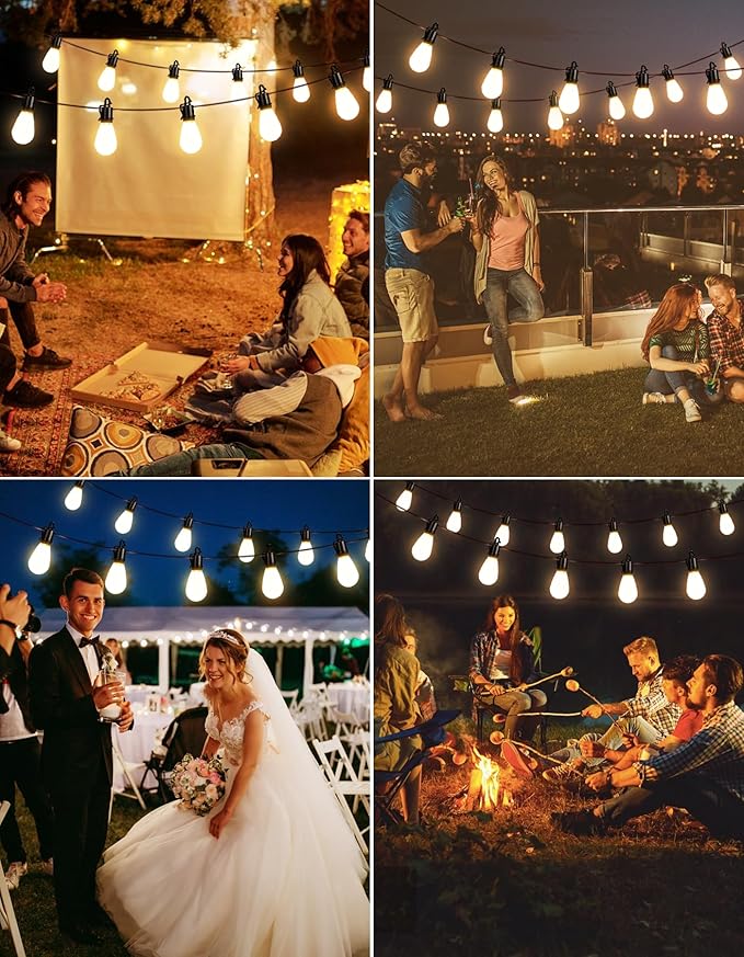 50FT Outdoor String Lights - Image 6