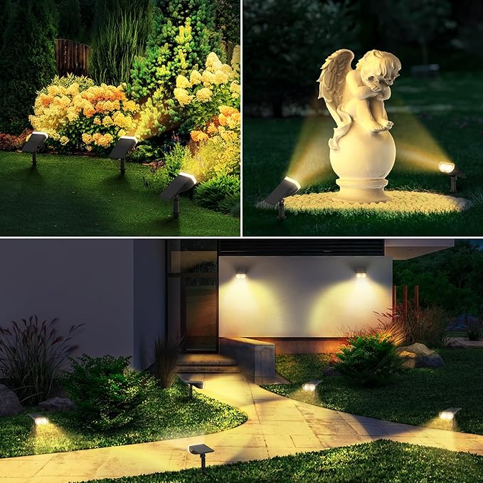 Linkind Solar Lights Outdoor Waterproof IP65, StarRay Dusk-to-Dawn Outdoor - Image 5