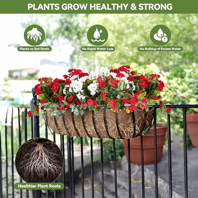 2Pcs Trough Coco Liner 36" Coco Coir Liners - Image 2