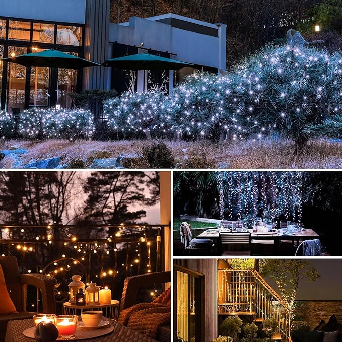 btfarm 4 Pack Solar String Lights Outdoor - Image 5