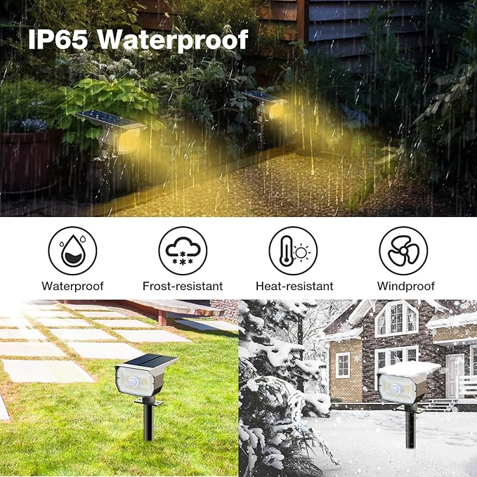 nipify Solar Spot Lights Outdoor Motion Sensor - Image 5