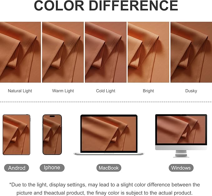RYB HOME Extra Wide Outdoor Curtains - Image 8