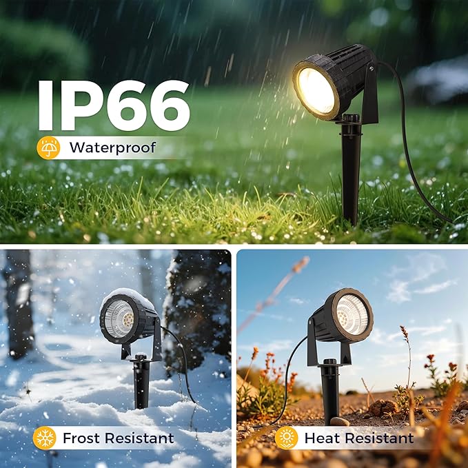 L LOHAS LED Landscape Lighting Outdoor, Spotlights - Image 3