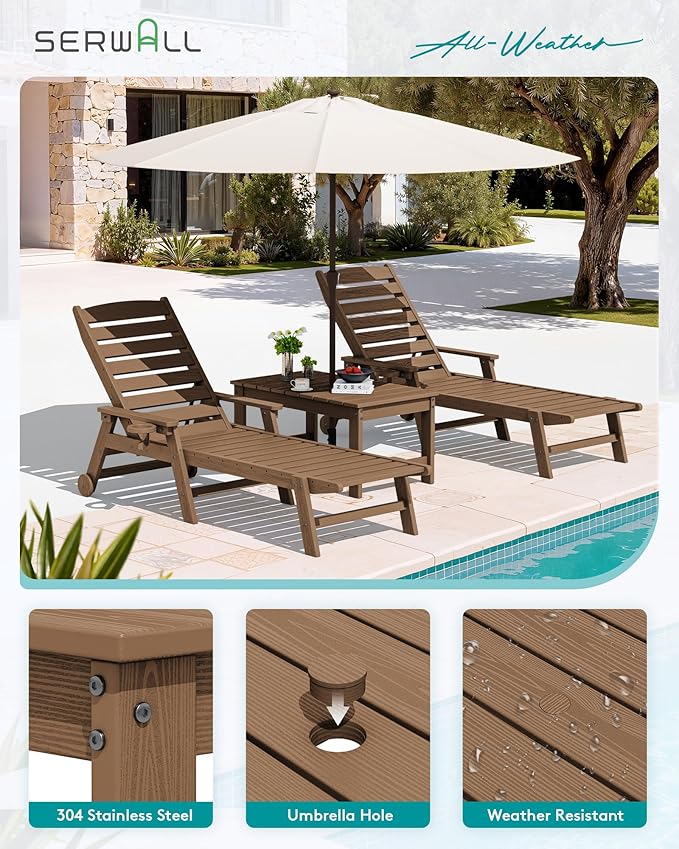 SERWALL Outdoor Coffee Table - Image 5