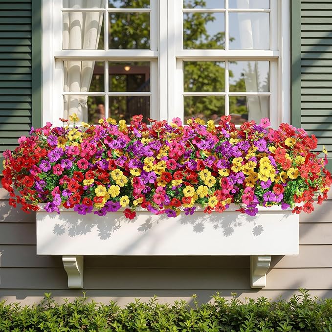 Alupssuc 24 Bundles Artificial Flowers - Image 7