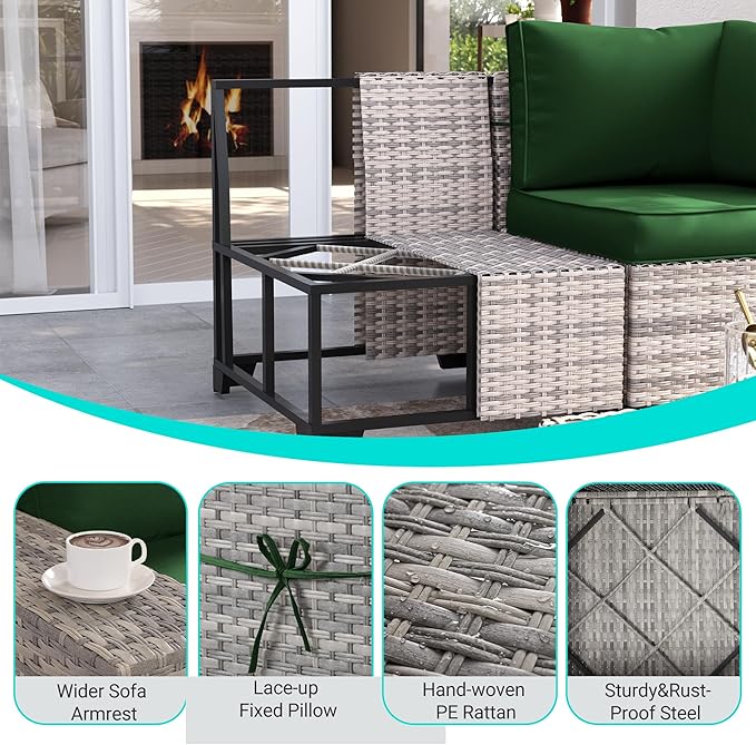 7-Piece Outdoor Patio Furniture Set - Image 5