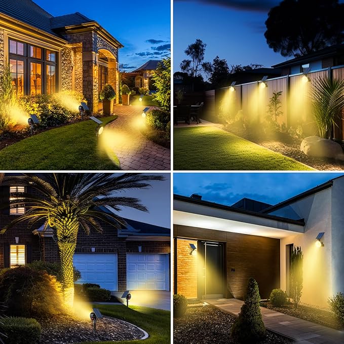 nipify 12 Pack Solar Spot Lights Outdoor Waterproof - Image 7