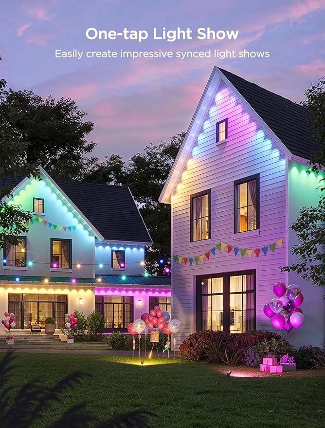 Govee Permanent Outdoor Lights 2, 100ft RGBIC Outdoor Lights - Image 7