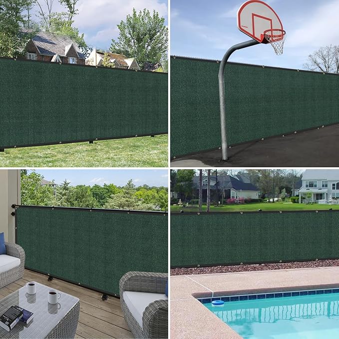 Windscreen4less Privacy Fence Screen Heavy Duty Windscreen Fencing Mesh Fabric - Image 7