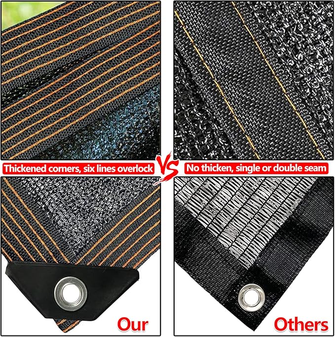 8 x 16 FT Shade Cloth 90% Sunblock Net - Image 5