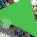 LOVE STORY Right Triangle 11'x11'x15.6' Waterproof Sun Shade Sail Canopy UV by LOVESTORY