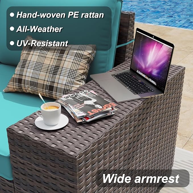 ALAULM 7 Pieces Patio Furniture Set - Image 2