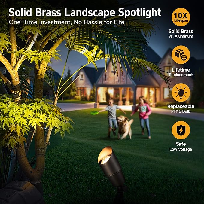 Gardenreet Landscape Spotlights Low Voltage - Image 2