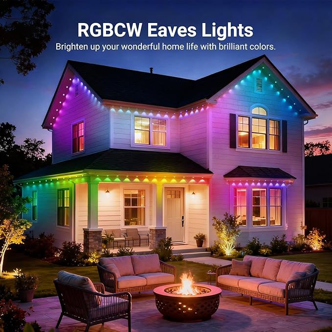 NEEWER 196ft Permanent Outdoor Lights - Image 2