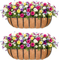 30'' Window Box Railing Planter by Qusuxi