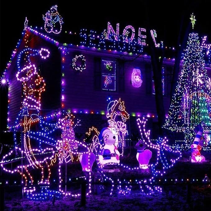 50ft 360 LED Rope Lights Outdoor, Connectable and Flexible Tube Lights - Image 7
