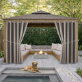 DIVA EN CAMINO DEC Outdoor Patio Curtain Waterproof Darkening Thermal Insulated by DivaenCamino