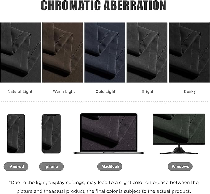 BONZER Outdoor Curtains for Patio Water Resistant Heavy Privacy Light Filtering - Image 5