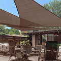 LOVE STORY 8' x 8' x 8' Sun Shade Sails Triangle Sunshades Sail Shade Canopy by LOVESTORY