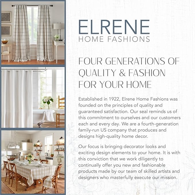Elrene Home Fashions Matine Weatherproof Tab-Top Indoor/Outdoor Solid Color - Image 9