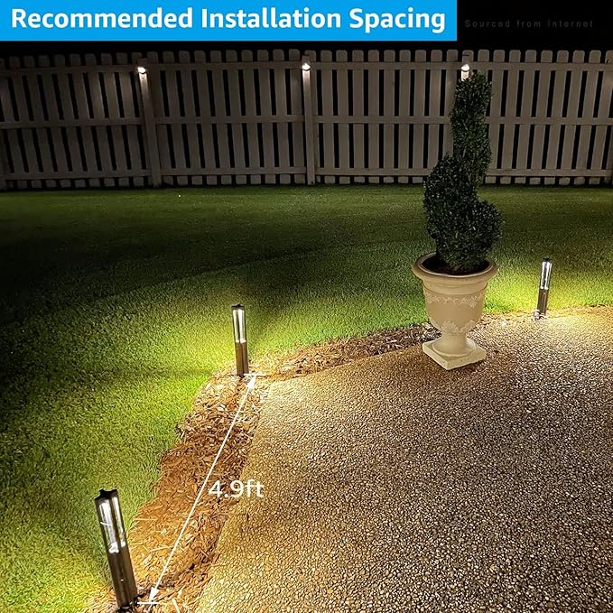 LEONLITE Low Voltage Path Lights, 3W LED Landscape Pathway Lights, Outdoor - Image 6