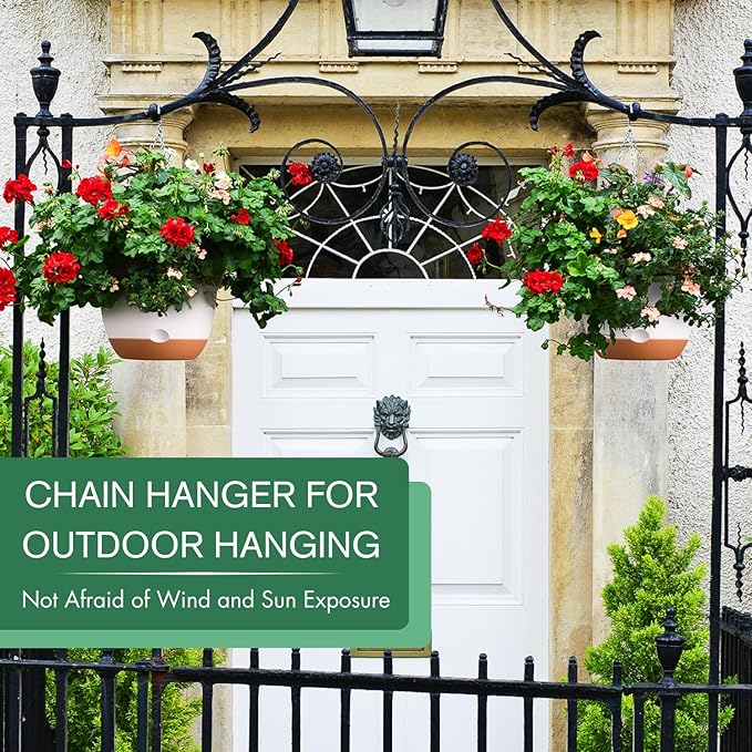 montresor Set of 2-8 Inch Hanging Planters - Image 9
