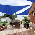 Patio Paradise 8' x 8' x 7'10" Sun Shade Sail Triangle Canopy, Permeable Shade by Patio