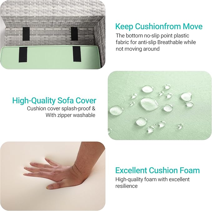 9-Piece Outdoor Patio Furniture Set - Image 2