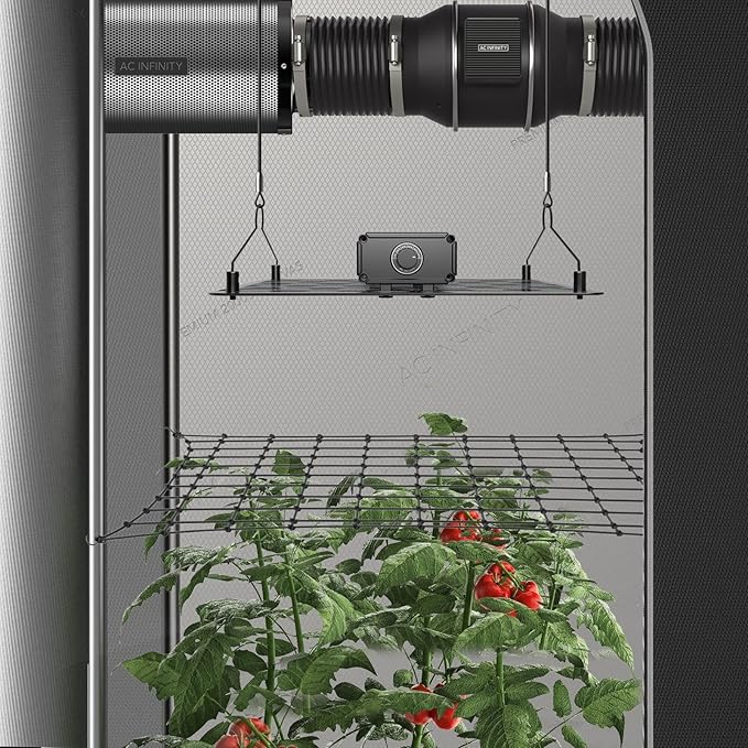 AC Infinity Grow Tent Trellis Netting 5x5', Heavy-Duty Elastic Plant Net - Image 5