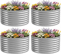 4 Pack Tall 2x2x1.5FT Round Raised Beds by OZMSHF