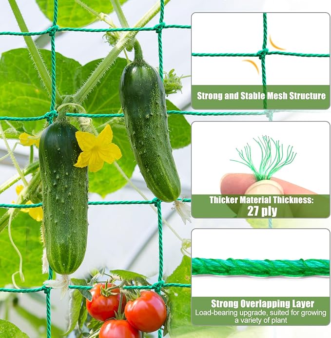 Trellis Netting, Heavy Duty Garden Trellis Netting - Image 3