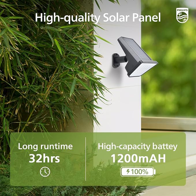 Philips 6 Packs Solar Spot Lights Outdoor Waterproof, 28 LED 7500K Solar - Image 4