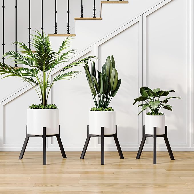 Adjustable Plant Stands Set of 2, Metal Small Plant Holder, Heavy Duty Stable - Image 5