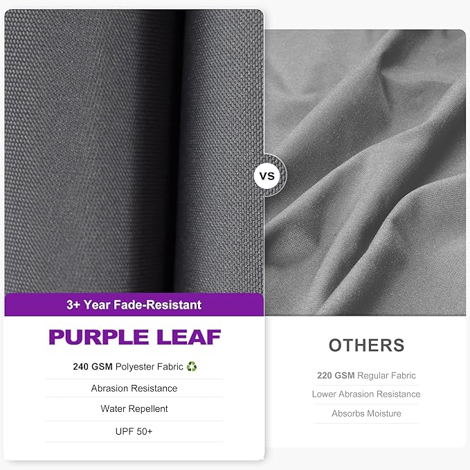 PURPLE LEAF 10 Feet Patio Umbrella - Image 4