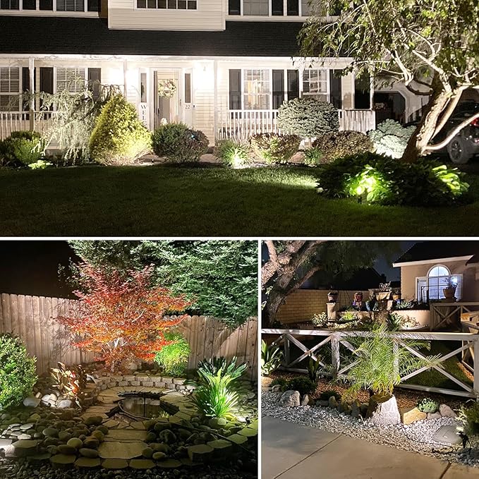 SUNVIE 12W Low Voltage Landscape Lighting Landscaping Lights - Image 7