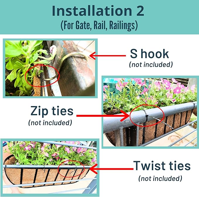 LaLaGreen Deck Railing Planter Boxes - Image 4