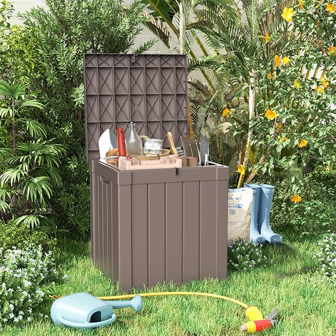 EasyUp 50 Gallon Deck Box Outdoor Storage Box - Image 4