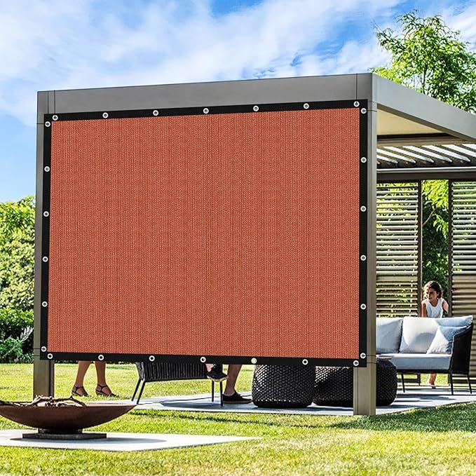 Artpuch 90% Sun Shade Cloth, 4 x 7 FT Pergola Shade Cover Canopy by Artpuch