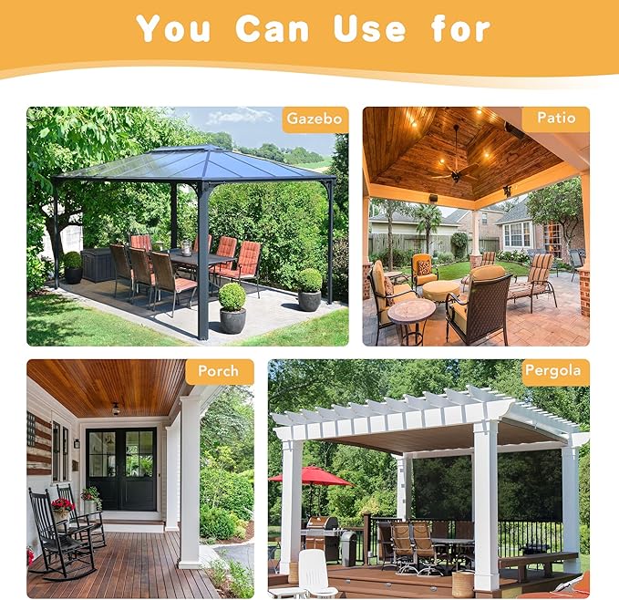 HolidayIdeas White Outdoor Curtains - Image 6