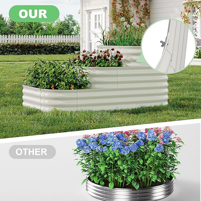 Galvanized Raised Garden Bed Kit - Image 4