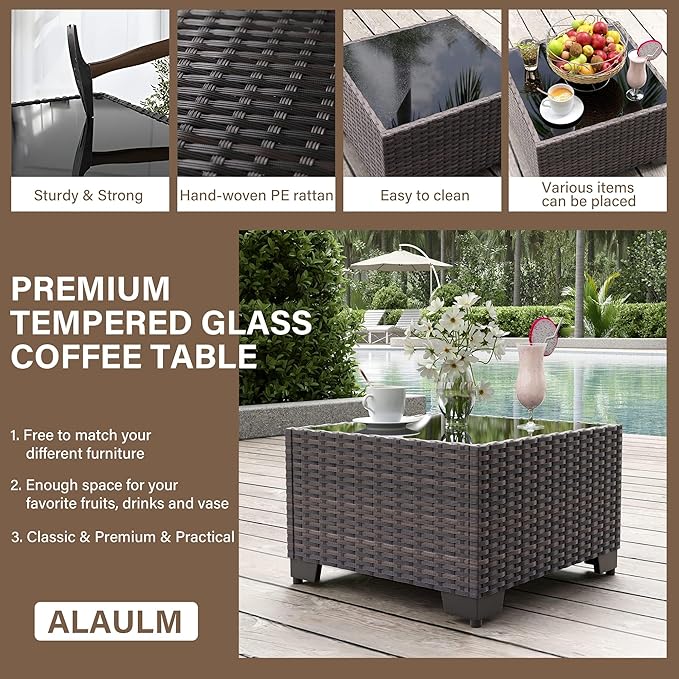 ALAULM Patio Furniture Set - Image 5